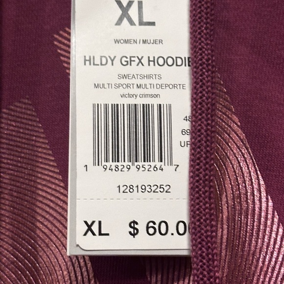 ADIDAS CROPPED HOODIE - Picture 3 of 3